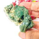 Green Heulandite Cluster (Healing & Compassion)