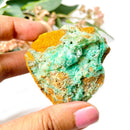 Bluish-Green Smithsonite Druzy Mineral Cluster