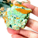 Bluish-Green Smithsonite Druzy Mineral Cluster
