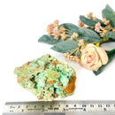 Bluish-Green Smithsonite Druzy Mineral Cluster