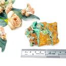 Bluish-Green Smithsonite Druzy Mineral Cluster