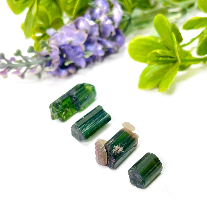 Green Tourmaline Rough AAA (Manifestation & Prosperity)