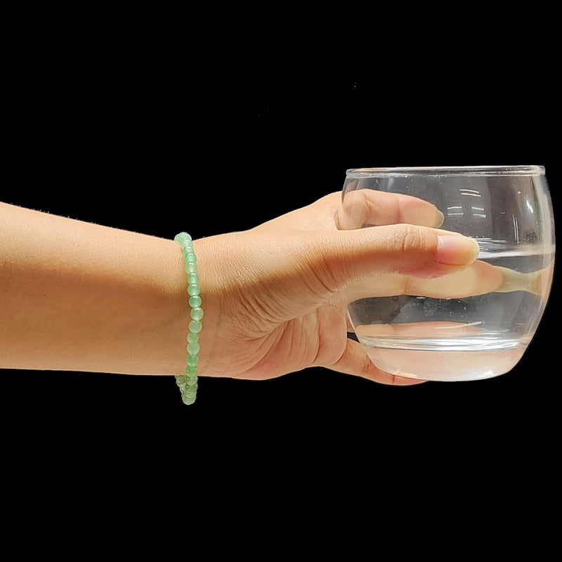 Light Green Aventurine Bracelet (For Luck and Opportunities)