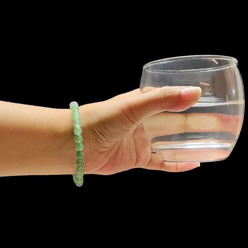 Light Green Aventurine Bracelet (For Luck and Opportunities)