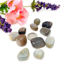 Grey Moonstone Tumble (Emotional Balance & Clairvoyance)