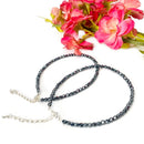 Hematite Round Bead Anklet