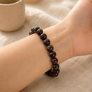 Hessonite Round Bead Bracelet (Creativity and Confidence)
