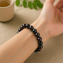 Hessonite Round Bead Bracelet (Creativity and Confidence)