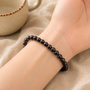Hessonite Round Bead Bracelet (Creativity and Confidence)