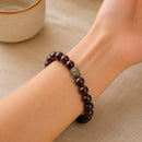 Hessonite Round Bead Bracelet (Creativity and Confidence)