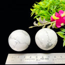 Howlite Sphere (Peace & Calm)