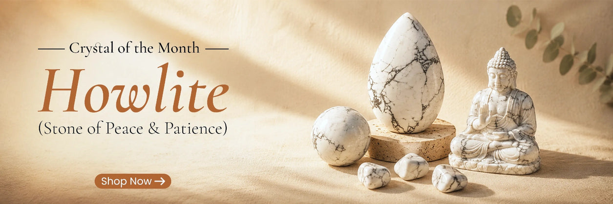 Howlite collection - for peace & patience
