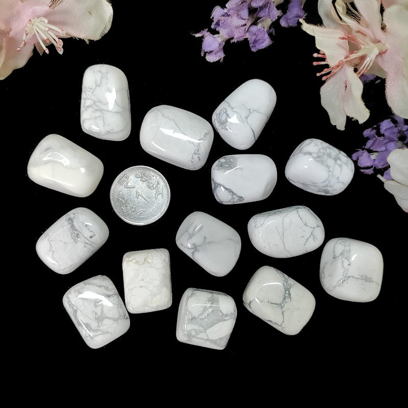 Howlite Tumble (Peace and Calm)