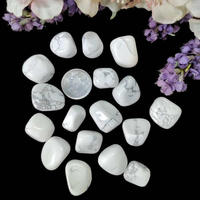 Howlite Tumble (Peace and Calm)