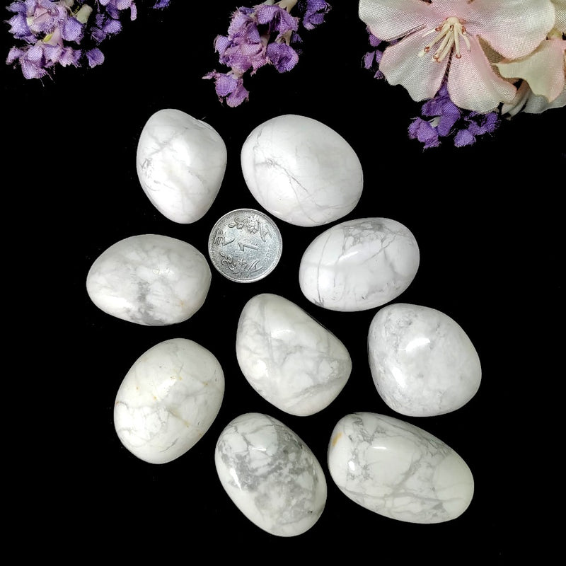 Howlite Tumble (Peace and Calm)