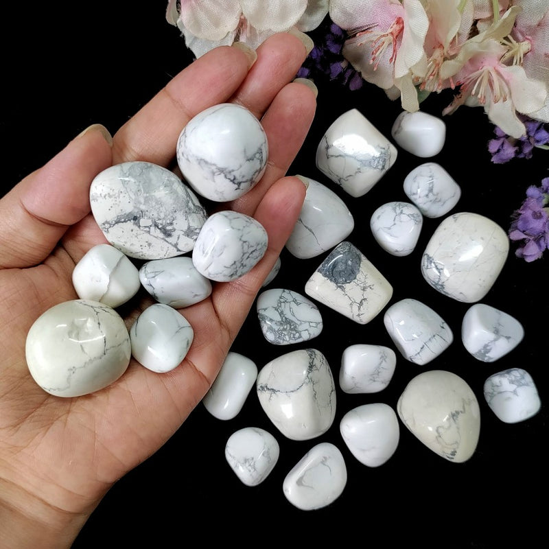 Howlite Tumble (Peace and Calm)