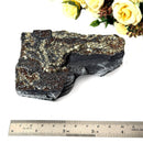 Shungite with Pyrite Rough from Brazil