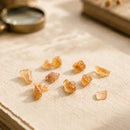 Imperial Topaz rough by Talk to Crystals, featuring naturally unique rough gemstones for confidence, abundance, manifestation, joy, personal power, and Solar Plexus Chakra healing in India