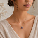 Iolite Small Pendant in Silver