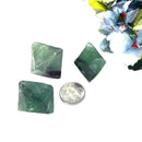 Natural Fluorite Octahedrons (Multifluorite, Blue-Green)