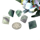Natural Fluorite Octahedrons (Multifluorite, Blue-Green)