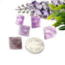 Natural Fluorite Octahedrons (Blue, Purple and Green)