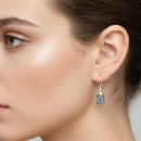 Labradorite Earrings in Silver