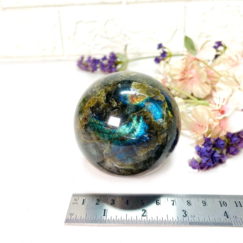 Labradorite Sphere (Awareness & Intuition)