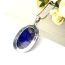 Lapis Lazuli  Premium Collection Pendants in Silver (Communication & Expression)