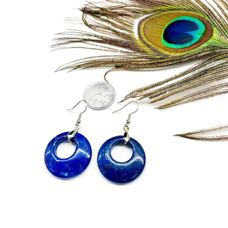 Lapis Lazuli Earrings (Truth & Wisdom)