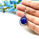 Lapis Lazuli Flat Pendants (Truth & Destiny)
