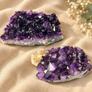 Large AAA Extra Amethyst Cluster from Brazil by Talk to Crystals for meditation, intuition, psychic gifts and raising space vibration