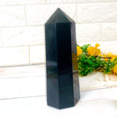 Large Black Tourmaline Towers  (Grounding and Protection)