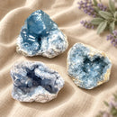 Large Celestite Cluster from Madagascar by Talk to Crystals for astral travel, intuition, clairvoyance, spiritual development and calm