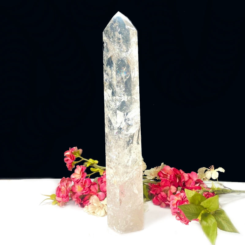 Large Clear Quartz AAA Tower from Brazil (Expand & Focus Energy)