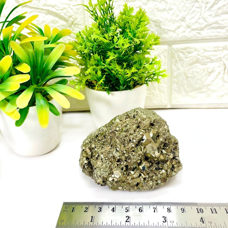 Large Pyrite Clusters (Wealth & Prosperity)