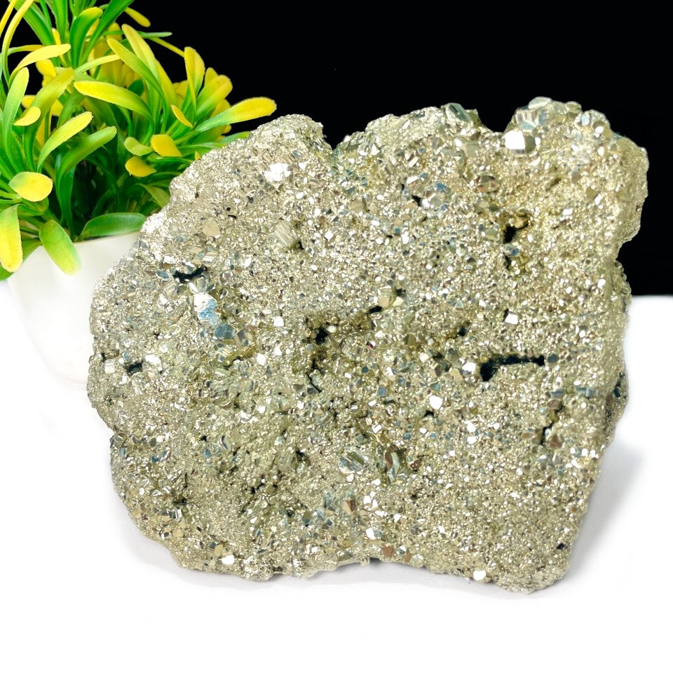Buy Large Pyrite Clusters for Wealth & Prosperity from Talk to Crystals