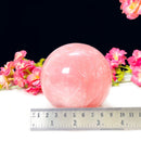 Rose Quartz Sphere (Love, Peace & Harmony)