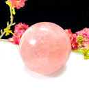 Rose Quartz Sphere (Love, Peace & Harmony)