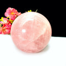 Rose Quartz Sphere (Love, Peace & Harmony)