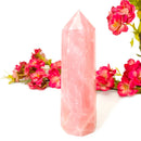 Large Rose Quartz Towers (Love and Harmony)