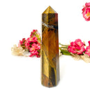 Large Tiger Eye Tower (Confidence & Empowerment)