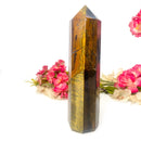 Large Tiger Eye Tower (Confidence & Empowerment)
