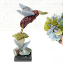 Crystal Hummingbirds and Flower from Peru
