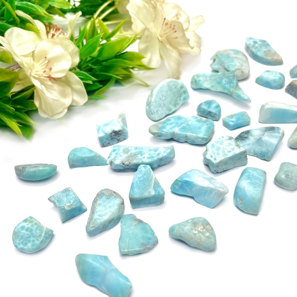 Larimar Premium Rough (Loving communication and Serenity)