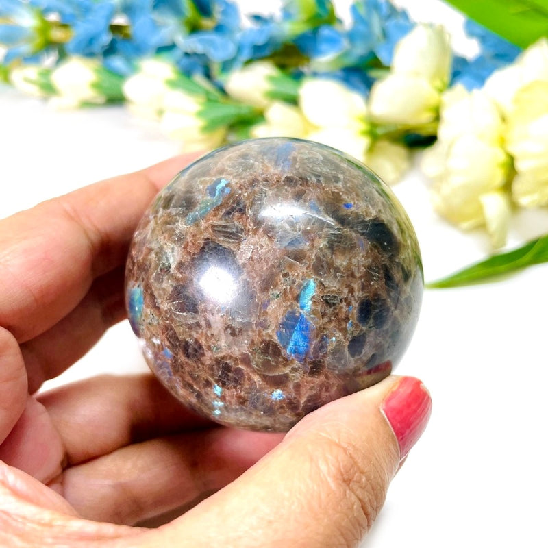 Larvikite Sphere (Change and Transformation)