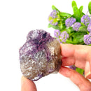 Natural Citrine w/ Lepidolite Rough (Motivation & Manifestation)