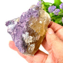 Natural Citrine w/ Lepidolite Rough (Motivation & Manifestation)
