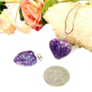 Lepidolite Smooth Surface Pendants (Emotional Balance)