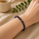 Lepidolite Round Bead Bracelet (Mediumship & Psychic skills)